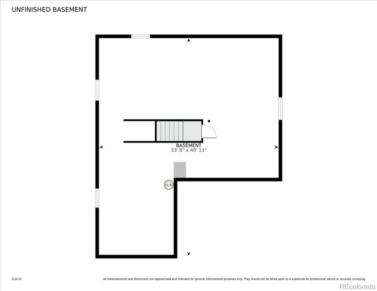 2D floor plan layout of this home in Sweetgrass, Dacono, CO (Image 24).