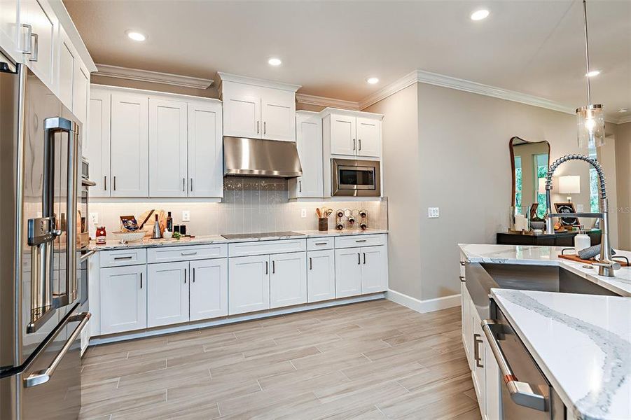 Furnished interior view inside a new home in Lochside, Mount Dora (Image 8). Furnished interior view inside a new home in Lochside, Mount Dora (Image 8).