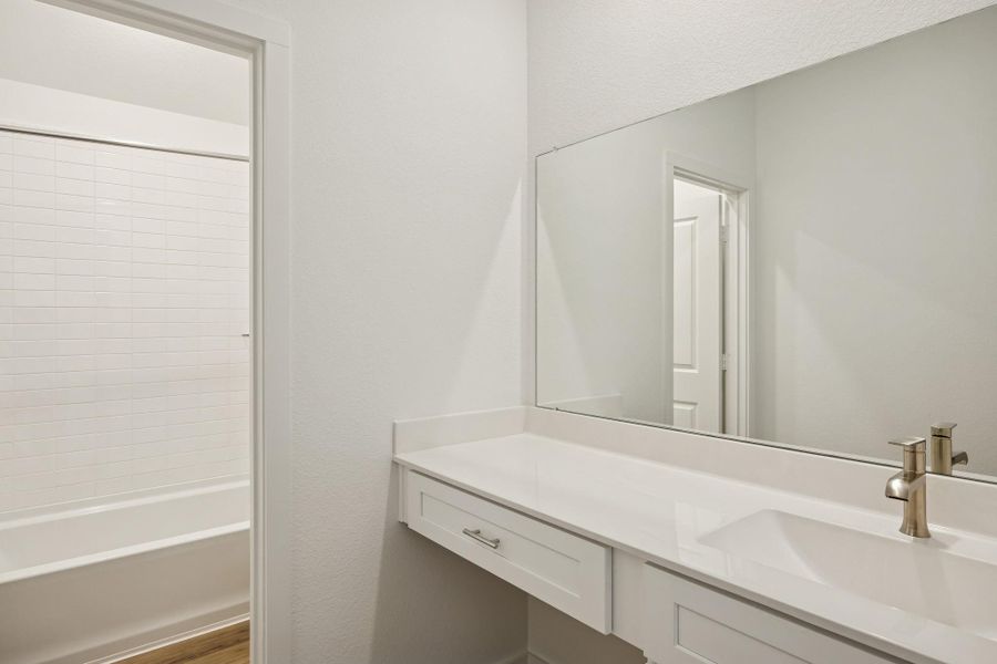 Furnished interior view inside a new home in Montgomery Bend, Montgomery (Image 9).