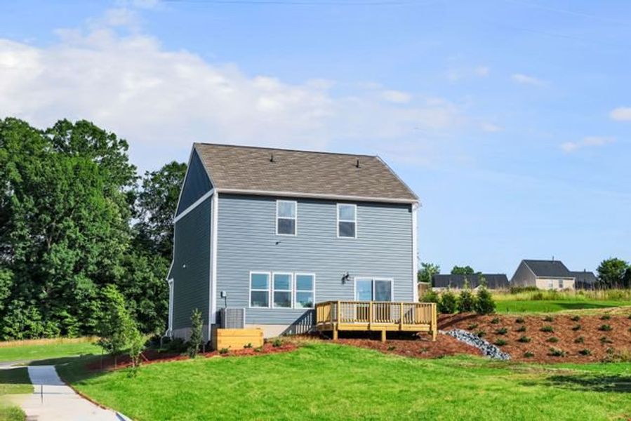 Representative exterior details of a home built from the Shepherd by True Homes in Edgewater - Cottage Greens, Lancaster (Image 4). Representative exterior details of a home built from the Shepherd by True Homes in Edgewater - Cottage Greens, Lancaster (Image 4).