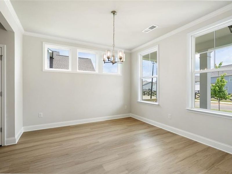 Spacious, unfurnished interior of a new home in Wehunt Meadows, Hoschton (Image 17).