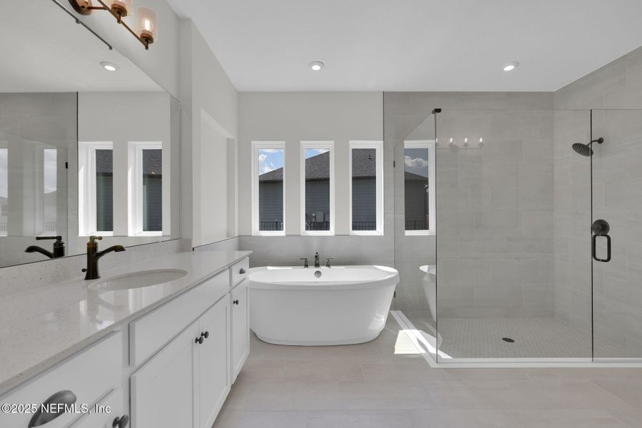 Furnished interior view inside a new home in Trailmark - Phase 6, St. Augustine (Image 9).