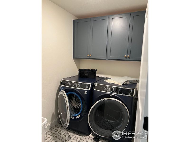 Upstairs laundry washer and dryer included Upstairs laundry washer and dryer included