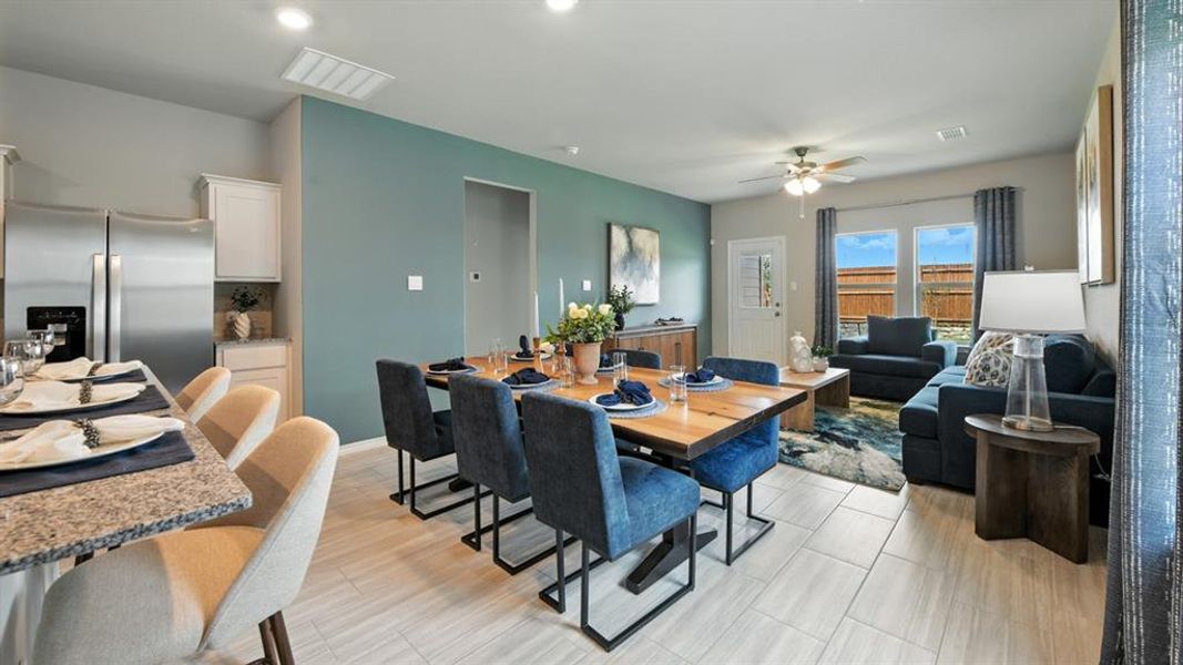 Furnished interior view inside a new home in Monarch at the Meadows, Ponder (Image 13). Furnished interior view inside a new home in Monarch at the Meadows, Ponder (Image 13).