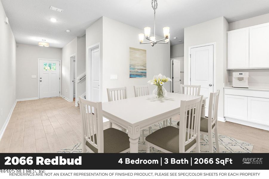 Furnished interior view inside a new home in Saddle Oaks, Jacksonville (Image 8). Furnished interior view inside a new home in Saddle Oaks, Jacksonville (Image 8).