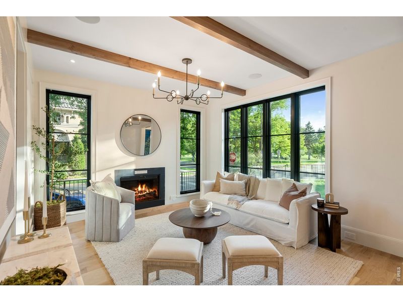 Furnished interior view inside a new home in , Denver (Image 5).