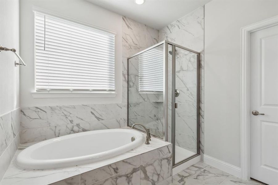 Furnished interior view inside a new home in Summer Crest, Fort Worth (Image 5). Furnished interior view inside a new home in Summer Crest, Fort Worth (Image 5).