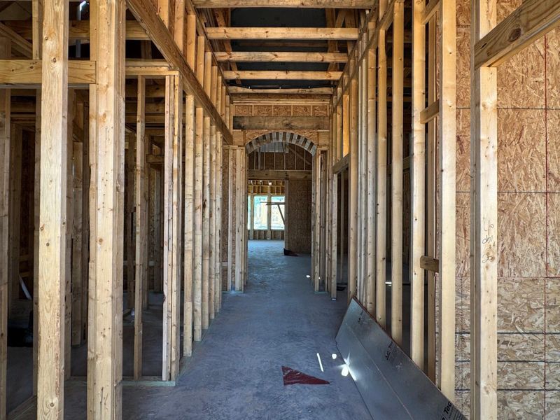 In-progress construction of a new home in Legacy, League City, TX (Image 20).