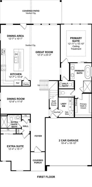 The Davenport floor plan by K. Hovnanian Homes. 1st floor shown. *Prices, plans, dimensions, features, specifications, materials, and availability of homes or communities are subject to change without notice or obligation. The Davenport floor plan by K. Hovnanian Homes. 1st floor shown. *Prices, plans, dimensions, features, specifications, materials, and availability of homes or communities are subject to change without notice or obligation.