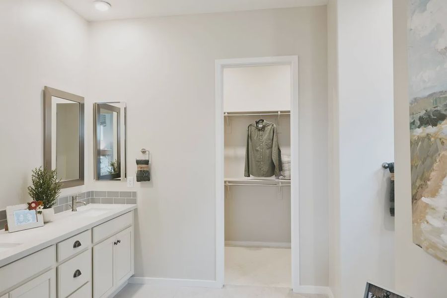 Furnished interior view inside a new home in Valencia at Granite Vista, Waddell (Image 10).
