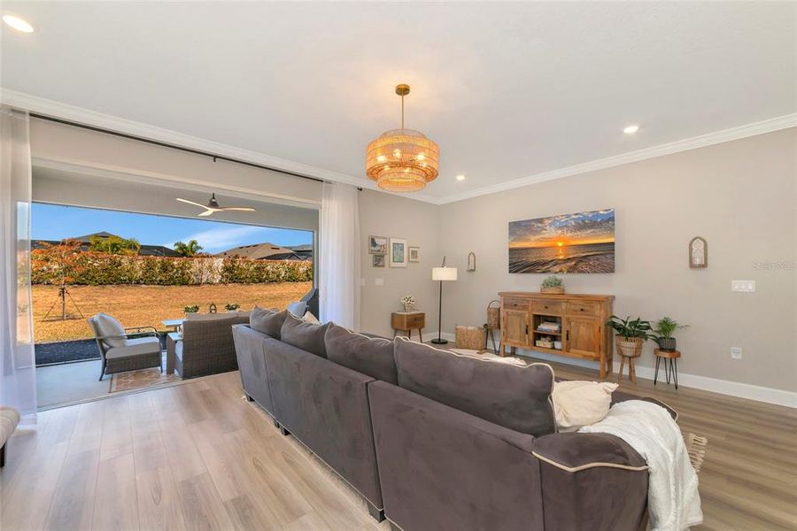 Furnished interior view inside a new home in Skye Ranch Community Group Page, Sarasota (Image 8).