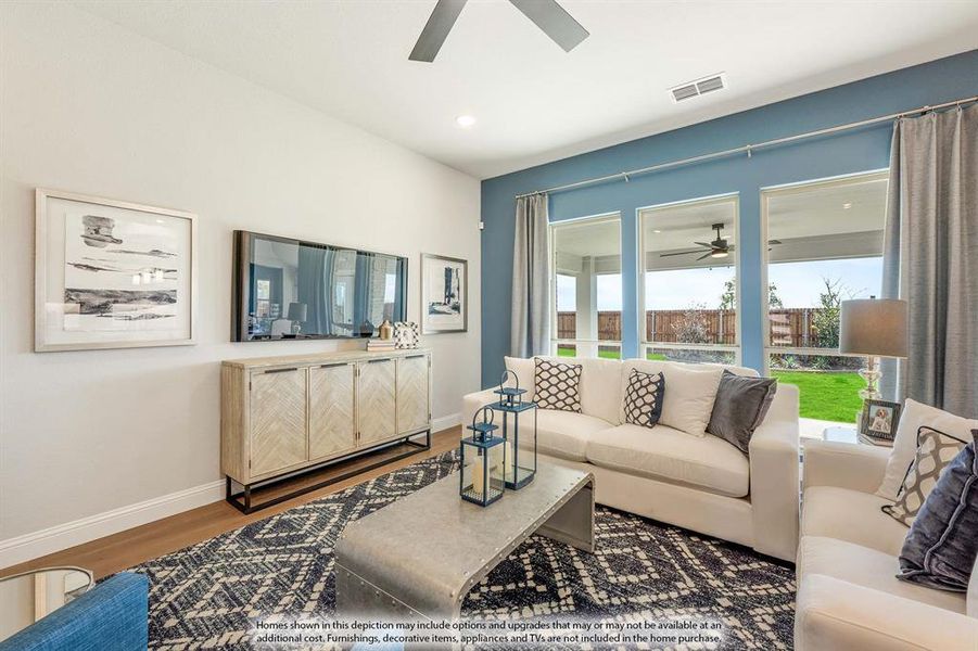 Furnished interior view inside a new home in Timberbrook 3B-4A, Justin (Image 11).