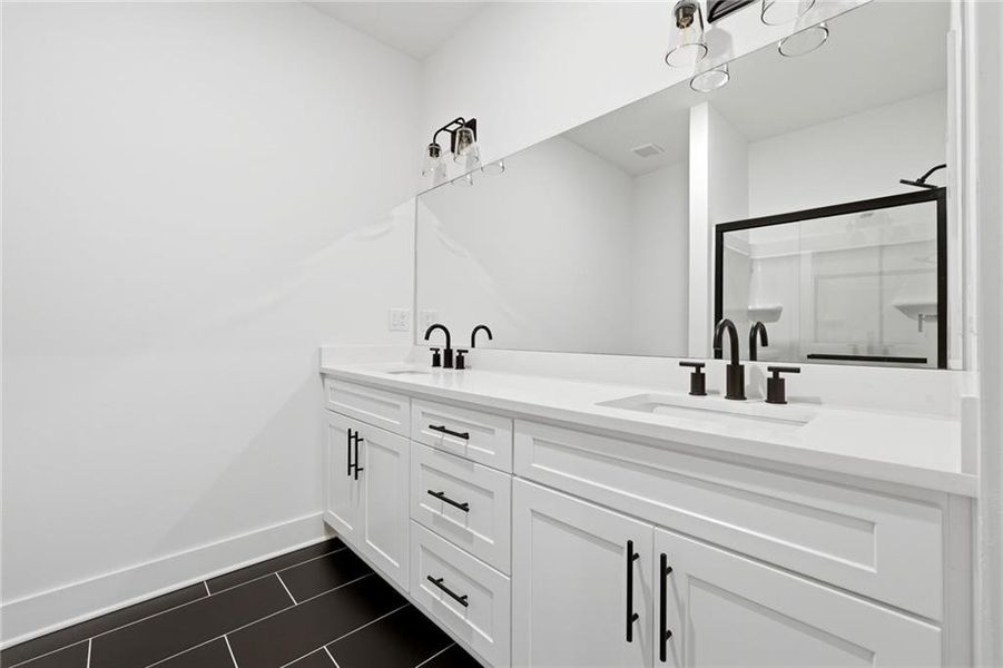 Furnished interior view inside a new home in , Cumming (Image 25).