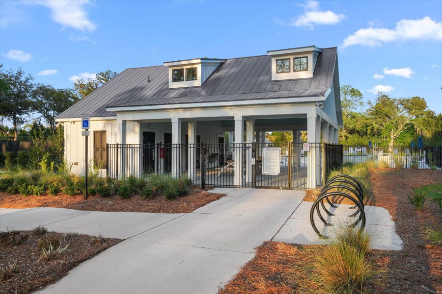 Front exterior of a new home in , Johns Island, SC, highlighting curb appeal (Image 22). Front exterior of a new home in , Johns Island, SC, highlighting curb appeal (Image 22).