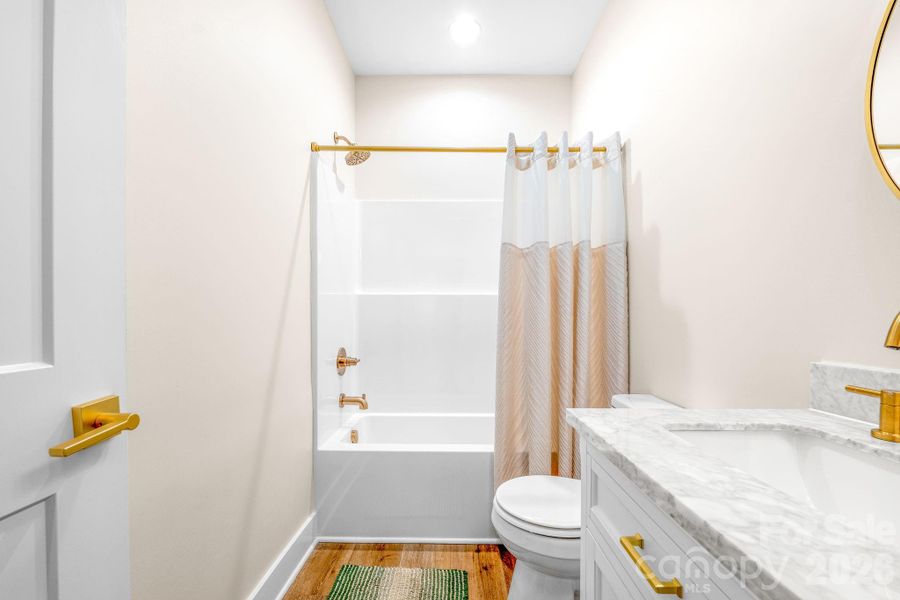 Furnished interior view inside a new home in , Crouse (Image 32).