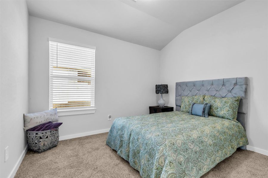 Secondary bedroom on separate hallway.