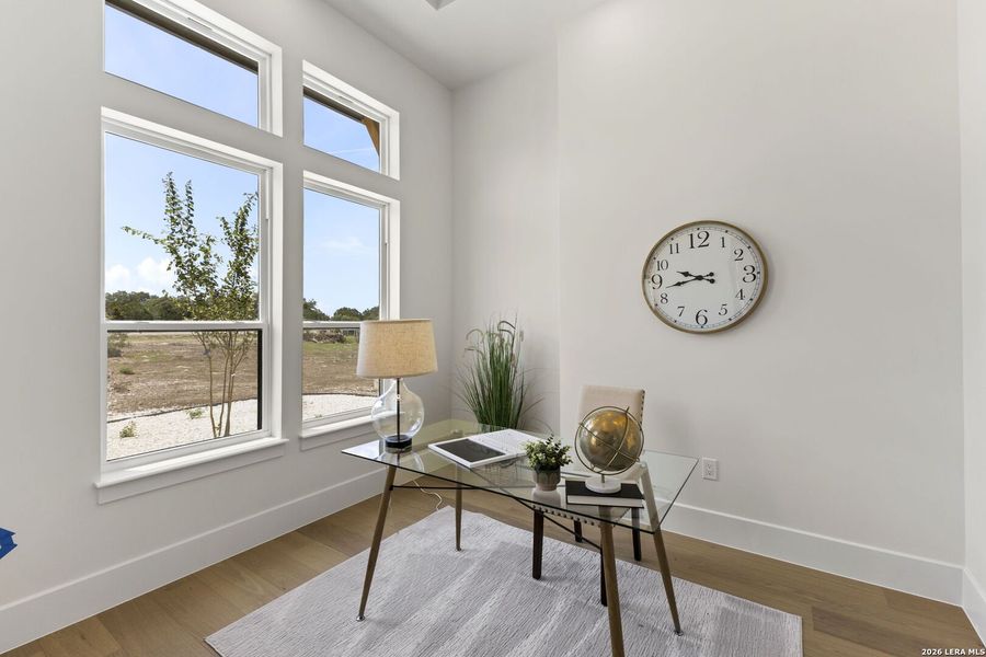 Furnished interior view inside a new home in , Bandera (Image 17). Furnished interior view inside a new home in , Bandera (Image 17).