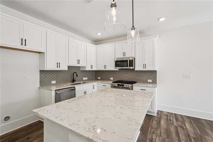 Furnished interior view inside a new home in Park Vue, Atlanta (Image 15).
