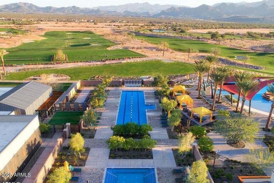 Lap Pool & Hot Tub