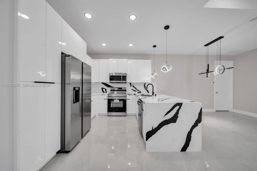 Furnished interior view inside a new home in , Lehigh Acres (Image 11).
