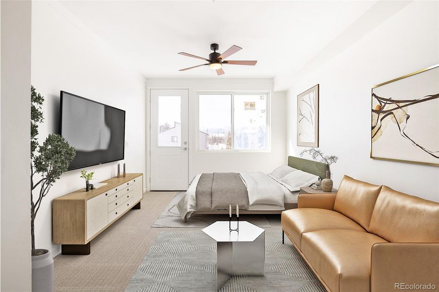 Furnished interior view inside a new home in , Fraser (Image 7).