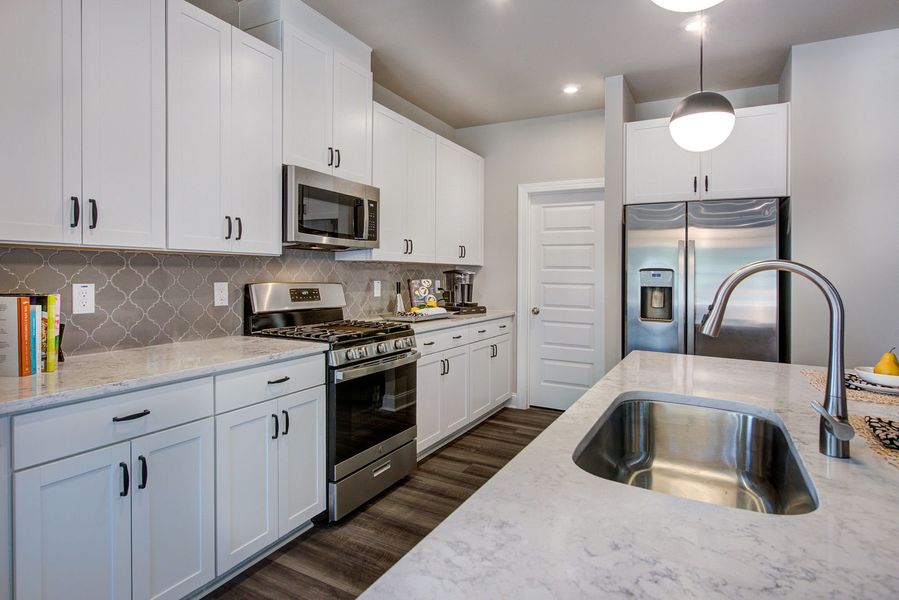 Furnished interior view inside a new home in Madison at Buice Lake, Acworth (Image 105).