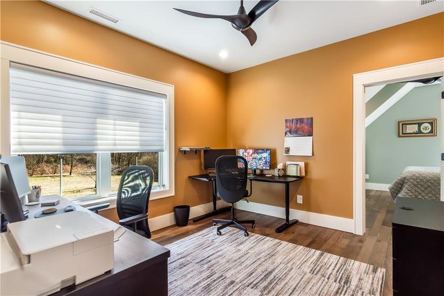 Furnished interior view inside a new home in , Ellijay (Image 29).