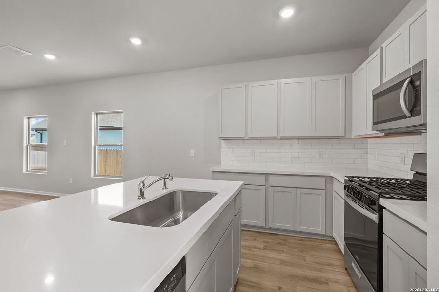 Furnished interior view inside a new home in The Parklands, Schertz (Image 13).