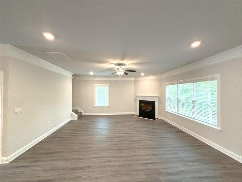 Spacious, unfurnished interior of a new home in Tuscany Hills, Douglasville (Image 36).