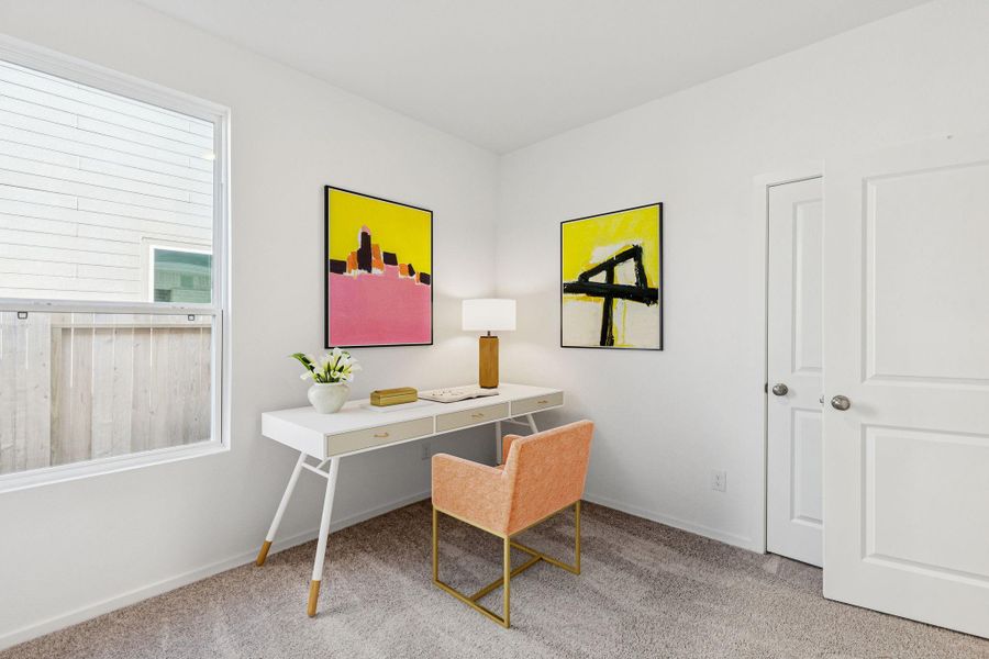 Furnished interior view inside a new home in Montgomery Bend, Montgomery (Image 12).