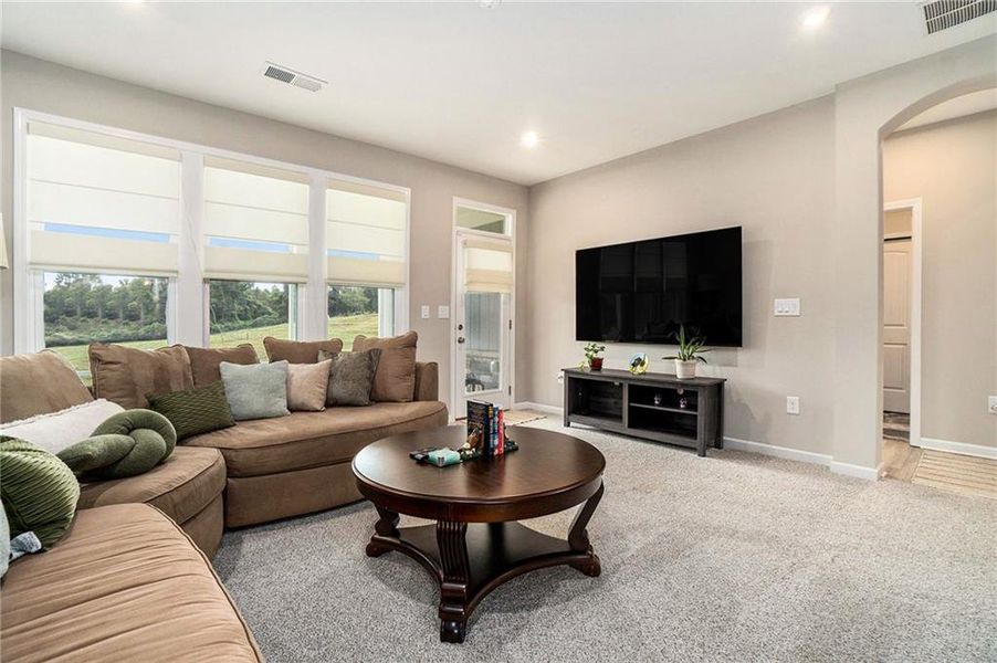 Furnished interior view inside a new home in , Dallas (Image 6).