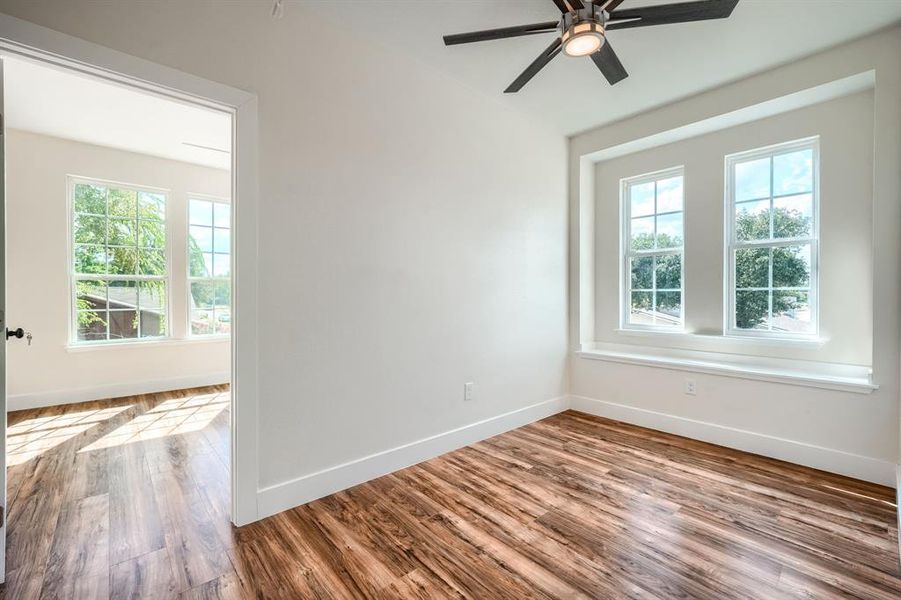 Open area at the top of the stairs. Open area at the top of the stairs.