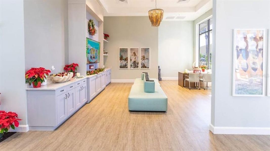 Furnished interior view inside a new home in , Clermont (Image 38).