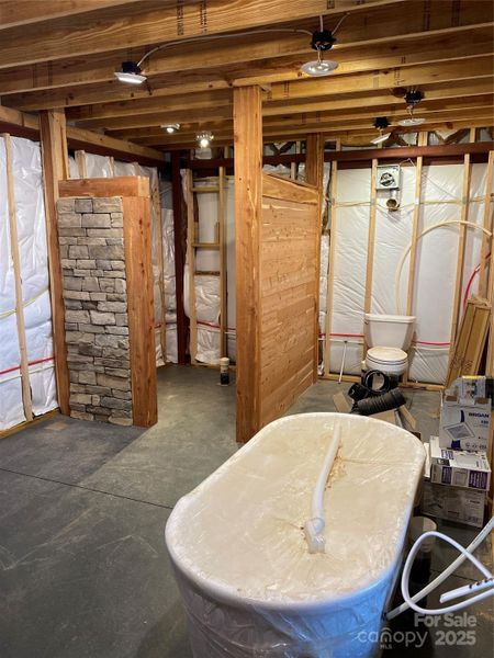Furnished interior view inside a new home in , Bostic (Image 8).