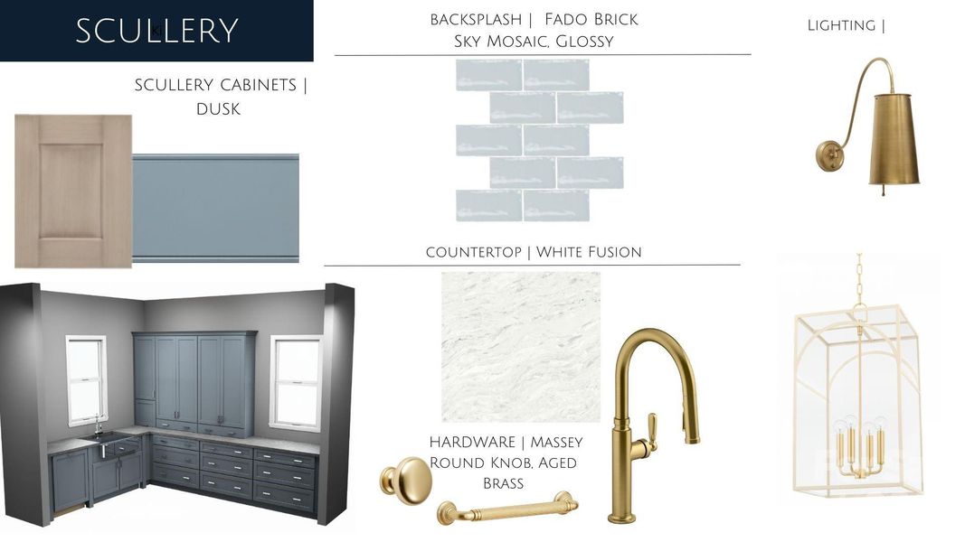 Design Details for Scullery