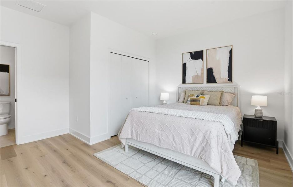 Furnished interior view inside a new home in , Tampa (Image 20).