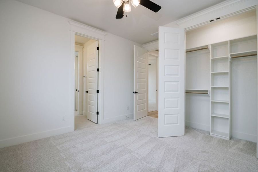 Representative unfurnished interior of a home built from the The Sophie by Reece Homes in Harvest Meadows, Bryan (Image 26). Representative unfurnished interior of a home built from the The Sophie by Reece Homes in Harvest Meadows, Bryan (Image 26).