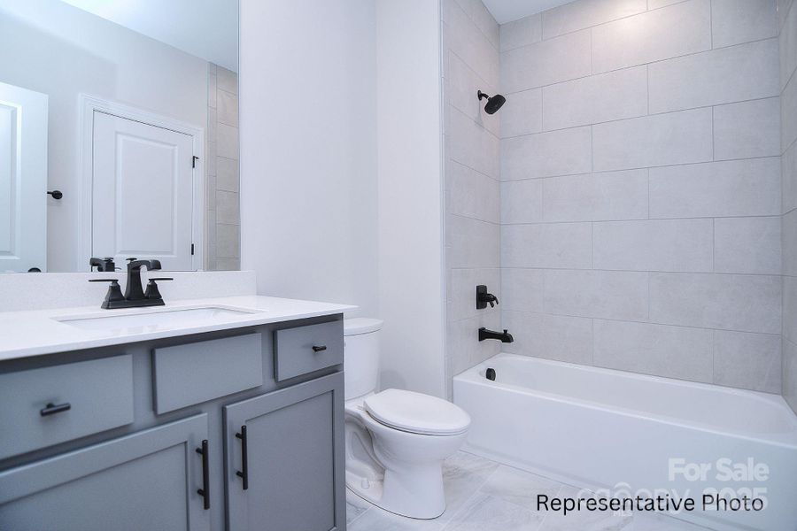 Furnished interior view inside a new home in Harbor Watch, Statesville (Image 8). Furnished interior view inside a new home in Harbor Watch, Statesville (Image 8).