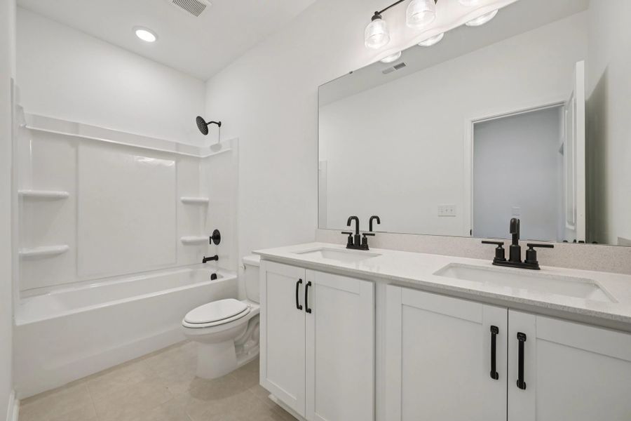 Bath 2 featuring the AW Collection® Rosemary - Soft neutrals with bold contrast and ease. Bath 2 featuring the AW Collection® Rosemary - Soft neutrals with bold contrast and ease.