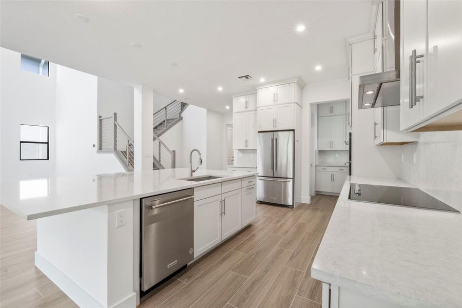 Furnished interior view inside a new home in , Pembroke Pines (Image 9).