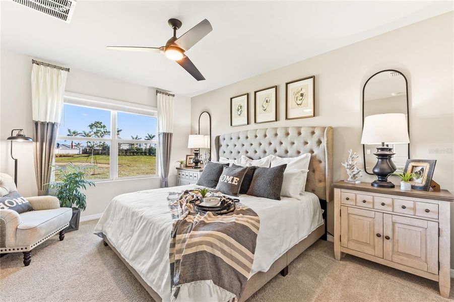 Furnished interior view inside a new home in Gulf Cove, Port Charlotte (Image 16).