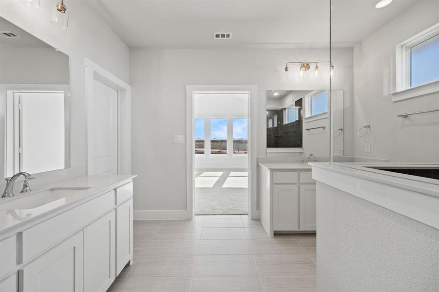 Furnished interior view inside a new home in The Heights at Uptown Celina, Celina (Image 12). Furnished interior view inside a new home in The Heights at Uptown Celina, Celina (Image 12).