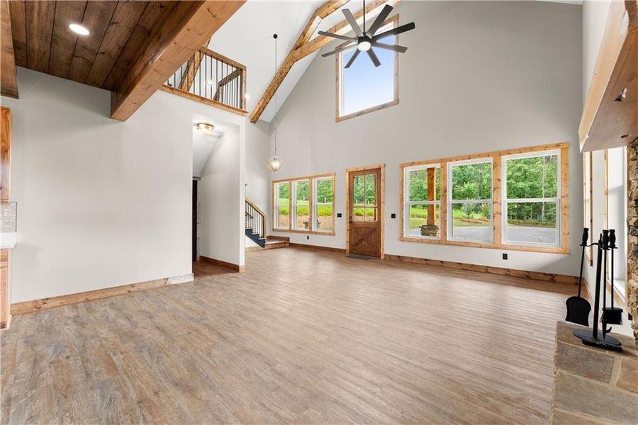 Spacious, unfurnished interior of a new home in , Cleveland (Image 34). Spacious, unfurnished interior of a new home in , Cleveland (Image 34).
