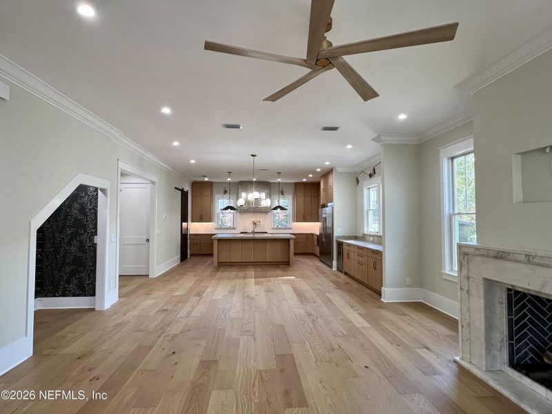 Furnished interior view inside a new home in , Jacksonville (Image 64).