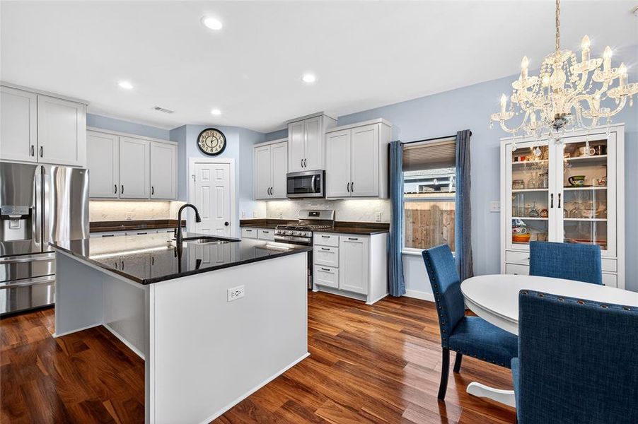 Furnished interior view inside a new home in , Gainesville (Image 15).