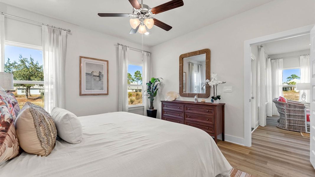 Furnished interior view inside a new home in WindMark Beach, Port Saint Joe (Image 19).