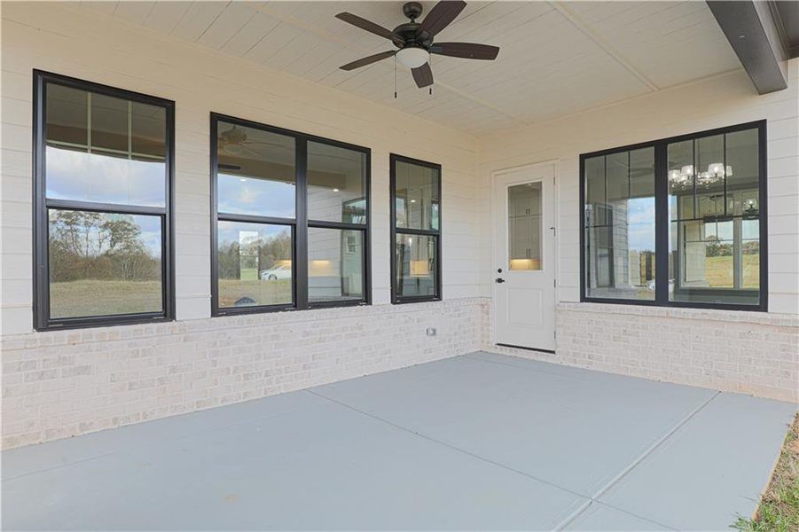 Exterior details and patio area of a home in , Maysville (Image 25). Exterior details and patio area of a home in , Maysville (Image 25).