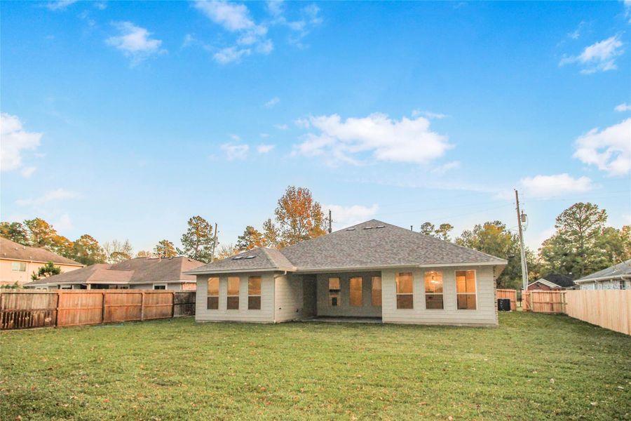 Exterior details and patio area of a home in , Magnolia (Image 3).