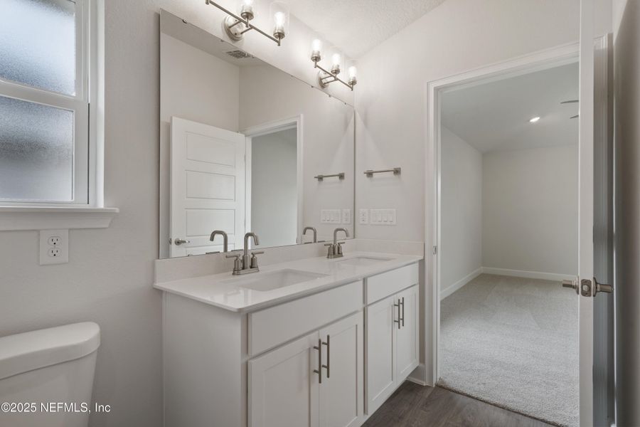 Furnished interior view inside a new home in Shadow Crest at Rolling Hills, Green Cove Springs (Image 3).