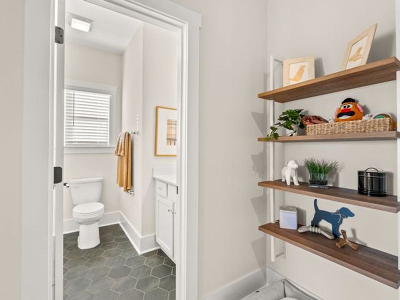 Representative furnished interior of a home built from the Riley by True Homes in Wendell Springs, Wendell (Image 24).